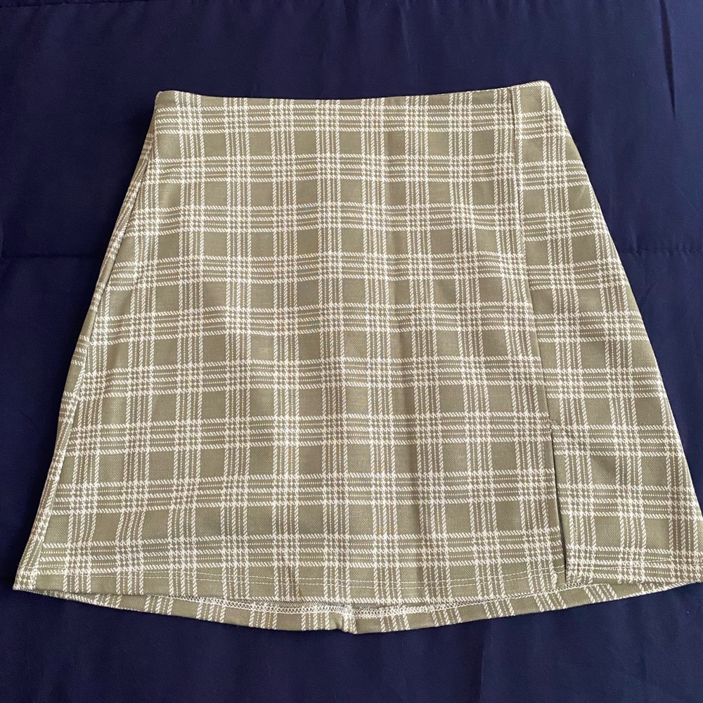 Plaid skirt